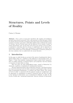 Costas Drossos, Structures, Points and Levels of Reality, 2005