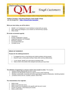 qm_handout - Quality Matters