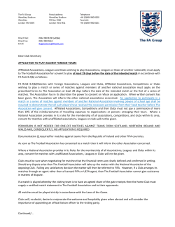 Our Ref: JAY/djk - Nottinghamshire FA