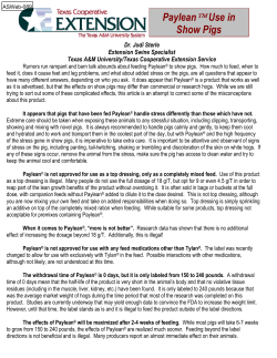 Youth Livestock Program | North Carolina Cooperative Extension