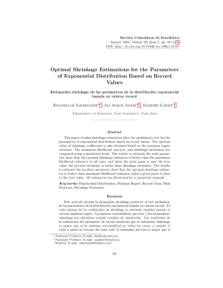 Optimal Shrinkage Estimations for the Parameters of Exponential