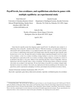 Payoff levels, loss avoidance, and equilibrium selection in games