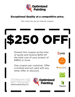 Exceptional Quality at a competitive price.