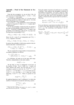 Appendix &ndash; Proof of the Statement in Sec