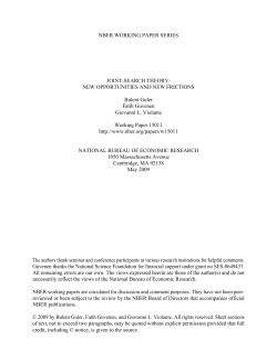 Joint-Search Theory: New Opportunities and New Frictions