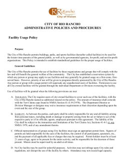 Field Rental Application