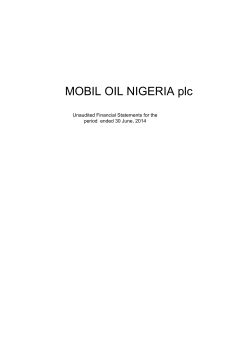 MOBIL OIL NIGERIA plc