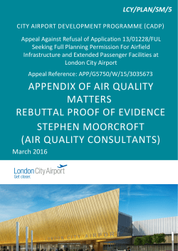 appendix of air quality matt ers rebuttal proof of evidence stephen