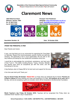 Newsletter No. 16a- 24 Oct 2016