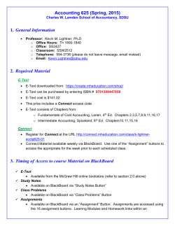 Accounting 625 (Fall, 2011)