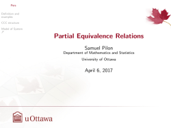 Partial Equivalence Relations