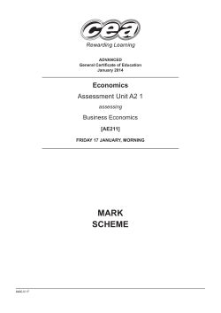 MARK SCHEME