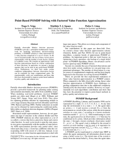Point-Based POMDP Solving with Factored Value Function