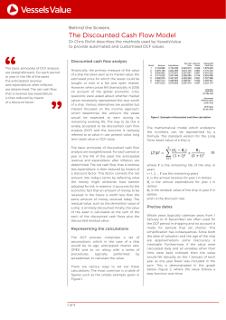 the Discounted Cash Flow Model copy