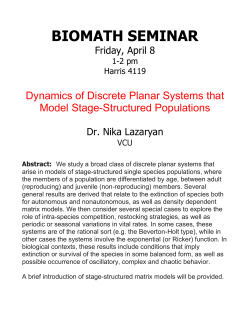 Dynamics of Discrete Planar Systems that Model