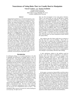 Nonexistence of Voting Rules That Are Usually Hard to Manipulate