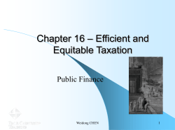 marginal excess burden