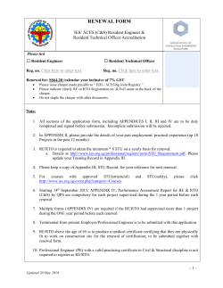 renewal form - Institution of Engineers Singapore