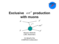 Exclusive electroproduction with muons plots for release