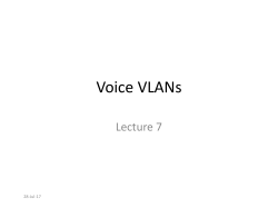 Monitor a switch VoIP traffic