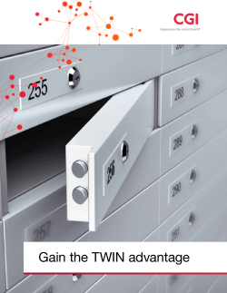 Gain the TWIN advantage