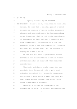 Article 50 Brexit Appeal - Draft transcript