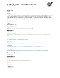 January 9, 2013 - Xavier University