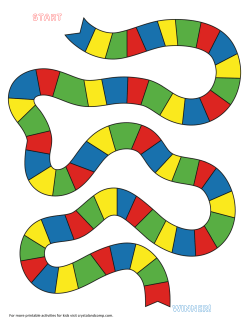 Free printable board game