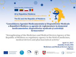 Strengthening of the Medicines and Medical Devices Agency of the