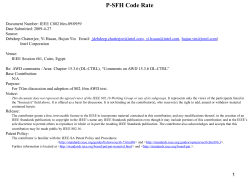 MMSE-CNC Rx, 3-PRU Ch. Est. - IEEE 802.16 Working Group on