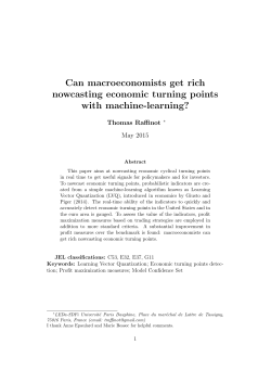 Can macroeconomists get rich nowcasting economic turning points