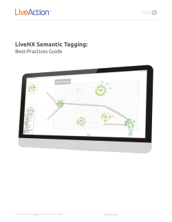 LiveNX Semantic Tagging