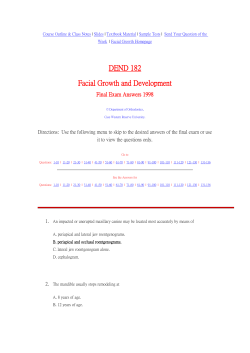 Facial Growth Homepage