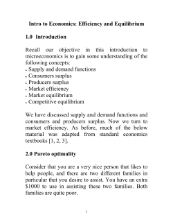 Introduction to Economics