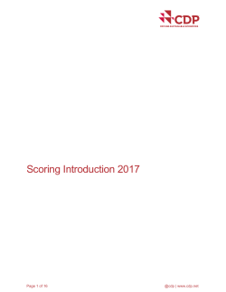 Scoring Introduction