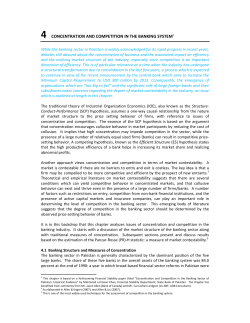 4 concentration and competition in the banking system1