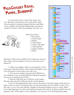 Rock, Paper, Scissors