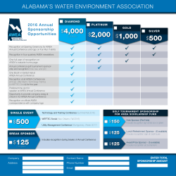4000 $125 $2000 $1000 $500 $500 - Alabama`s Water Environment