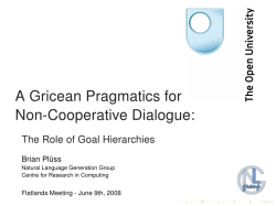 A Gricean Pragmatics for Non-Cooperative Dialogue