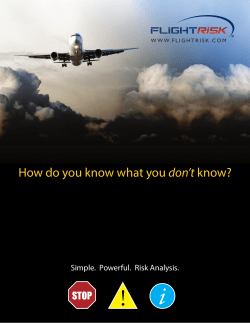 How do you know what you don`t know?