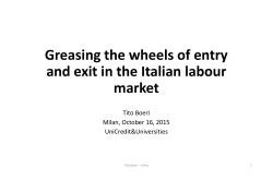 Greasing the wheels of entry and exit in the Italian labour market