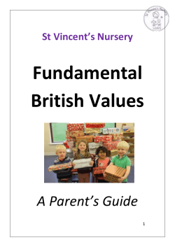 British Values booklet
