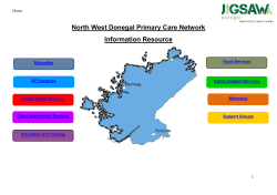 North West Donegal Primary Care Network