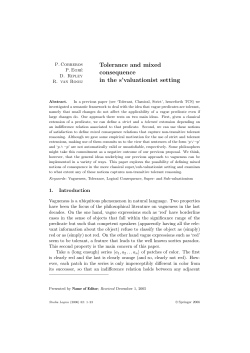Tolerance and mixed consequence in the s`valuationist setting