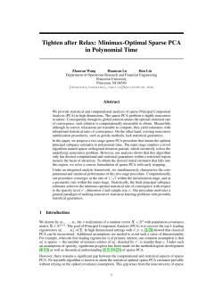 Tighten after Relax: Minimax-Optimal Sparse PCA in Polynomial Time