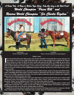 World Champion - Western Mule Magazine