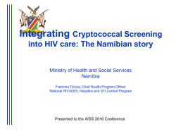 Health Worker Orientation Material on Phased implementation of the