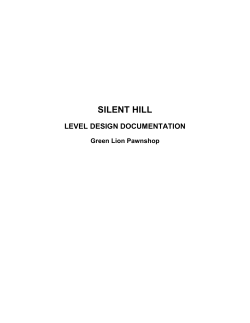 Level design documentation - Green Lion