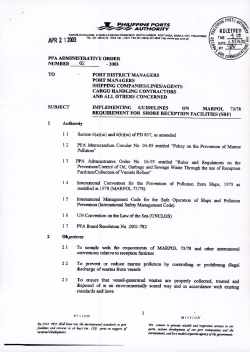 APR 2. 1 2003 - Philippine Ports Authority