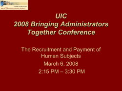 Bringing Administrators Together Conference
